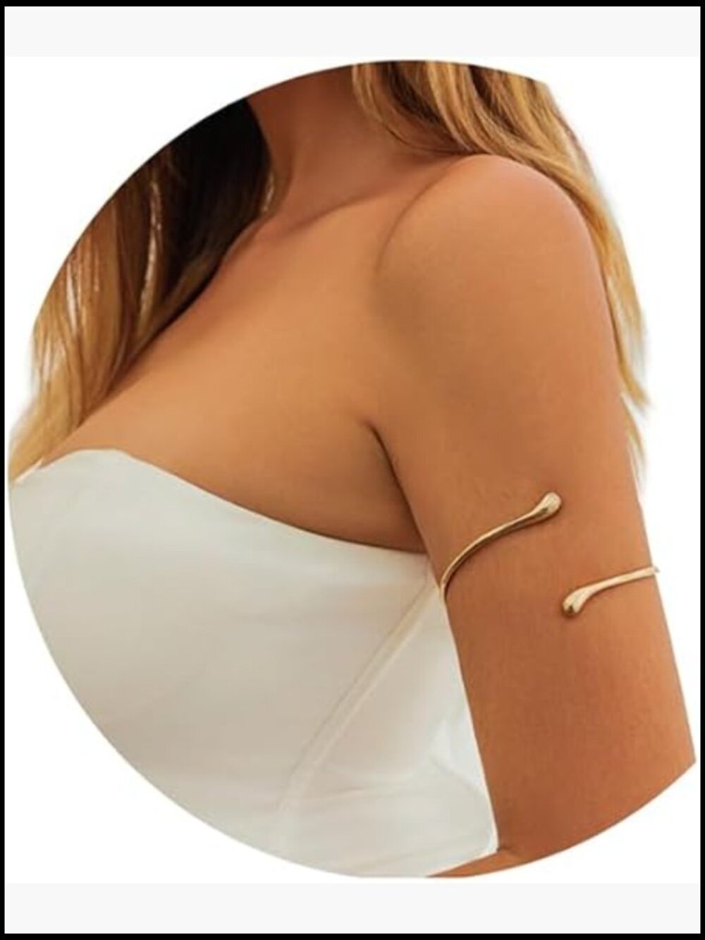 Multilayer Chain Upper Arm Bracelet Cuff Bangle Coil Body Jewelry Adjustable